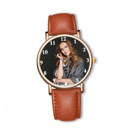 brown color watch