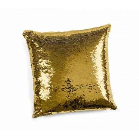 Customize Personalize White Golden Magic Pillow Photo/Text Pillow & Cushion (16inchx16inch)