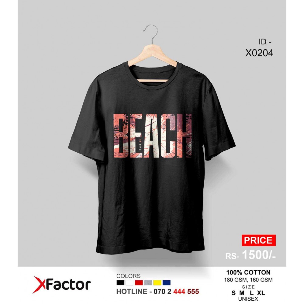 Beach t shirt (x0204)