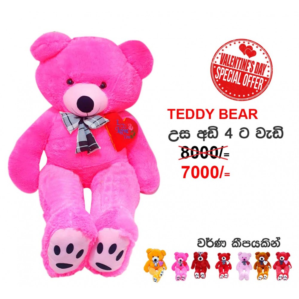 Teddy Bear >4tf (උස අඩි 4ට වැඩි)